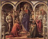 Fra Filippo Lippi Madonna and Child with St Fredianus and St Augustine painting